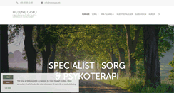 Desktop Screenshot of helenegrau.dk